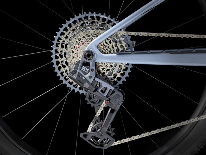 Trek Supercaliber SL 9.7 AXS Full Suspension Mountain Bike 2024 in Plasma Grey-3